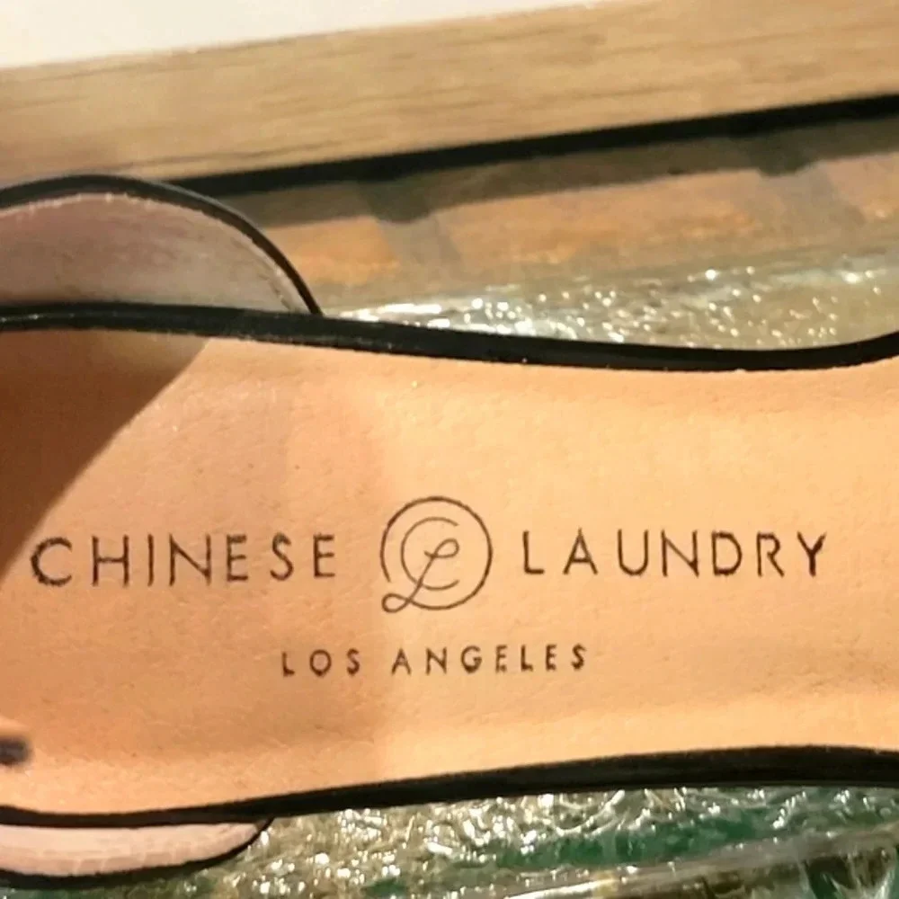 Chinese Laundry Tinie Platform Sandal Wmns 7 #TIFG-004 NWT